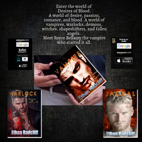 Desires of Blood series Ethan Radcliff