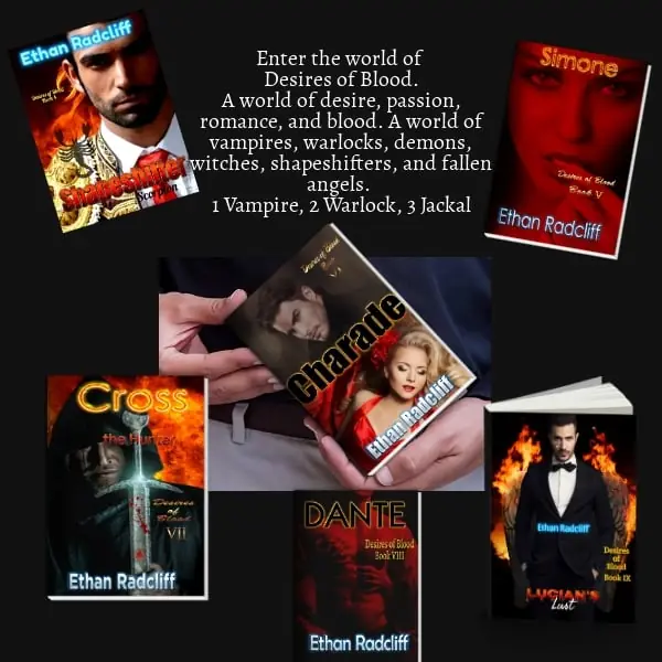 Desires of Blood series Ethan Radcliff